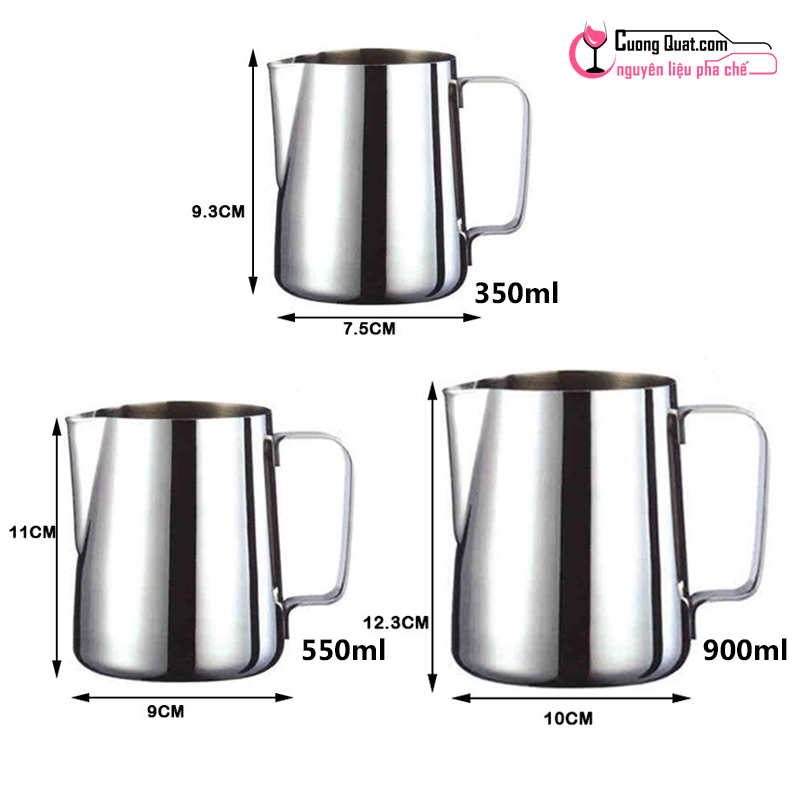 Ca đong innox có chia vạch