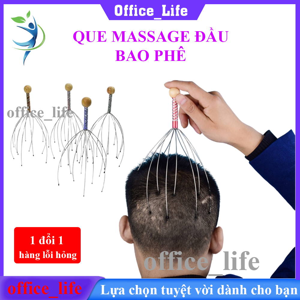 Cây massage đầu thông minh thư giãn thoát khỏi mệt mỏi