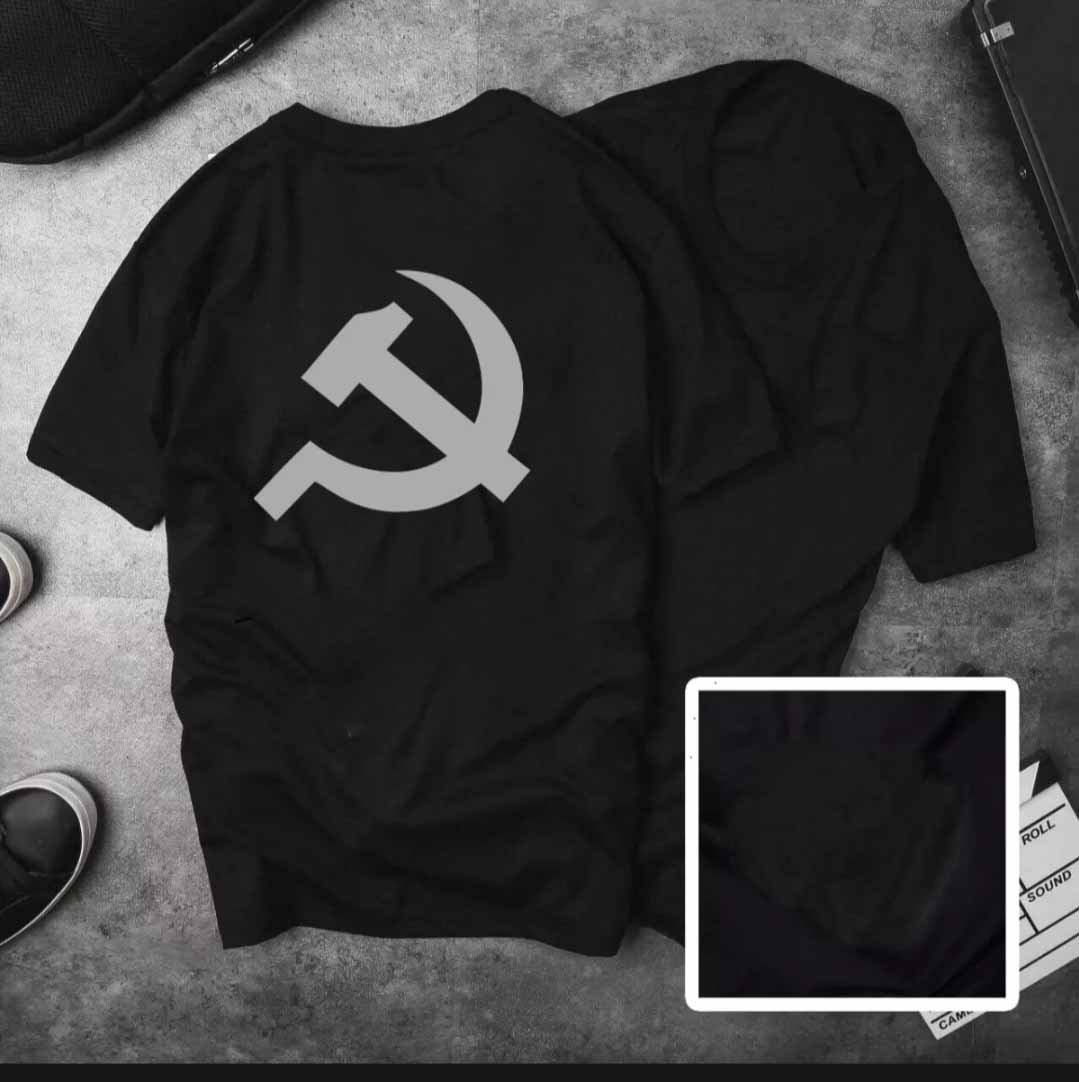 XẢ HÀNG - ĐỒNG GIÁ 19K Áo Thun Nam Nữ Form Rộng Hàn Quốc In Hình Búa Liềm Độc Đẹp Vải Dày Mịn Thoáng Mát Thiết Kế Thời Trang Kiểu Dáng Năng Động Trẻ Trung