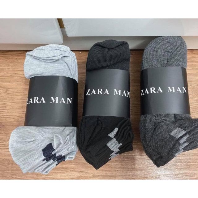 Set 10 tất vớ zara man nam