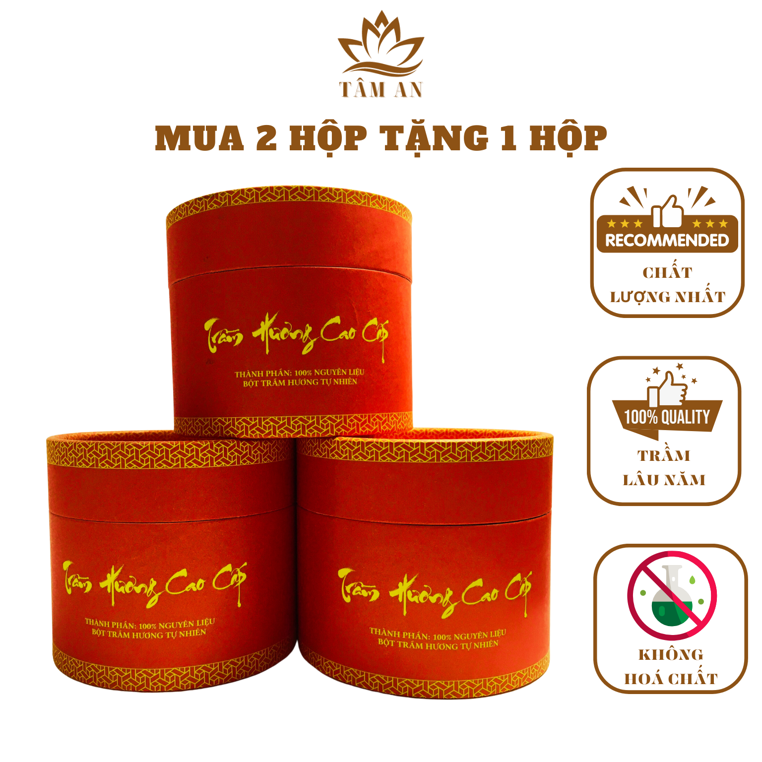 Trầm hương cao cấp làm từ trầm lâu năm, nụ trầm hương cao cấp tâm an, 35 nụ