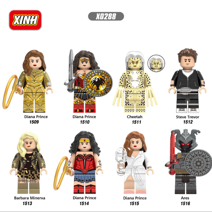 Đồ chơi lắp ráp Minifigures nhân vật DC Heroes X0288