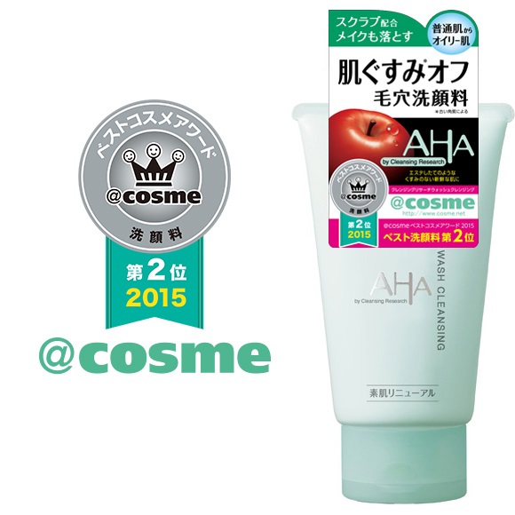 Sữa rửa mặt AHA Wash Cleansing Nhật Bản chiết xuất tr&aacute;i c&acirc;y