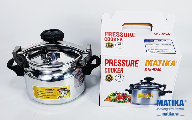 NỒI ÁP SUẤT ĐUN GA MATIKA MTK-9240 4.0 LÍT