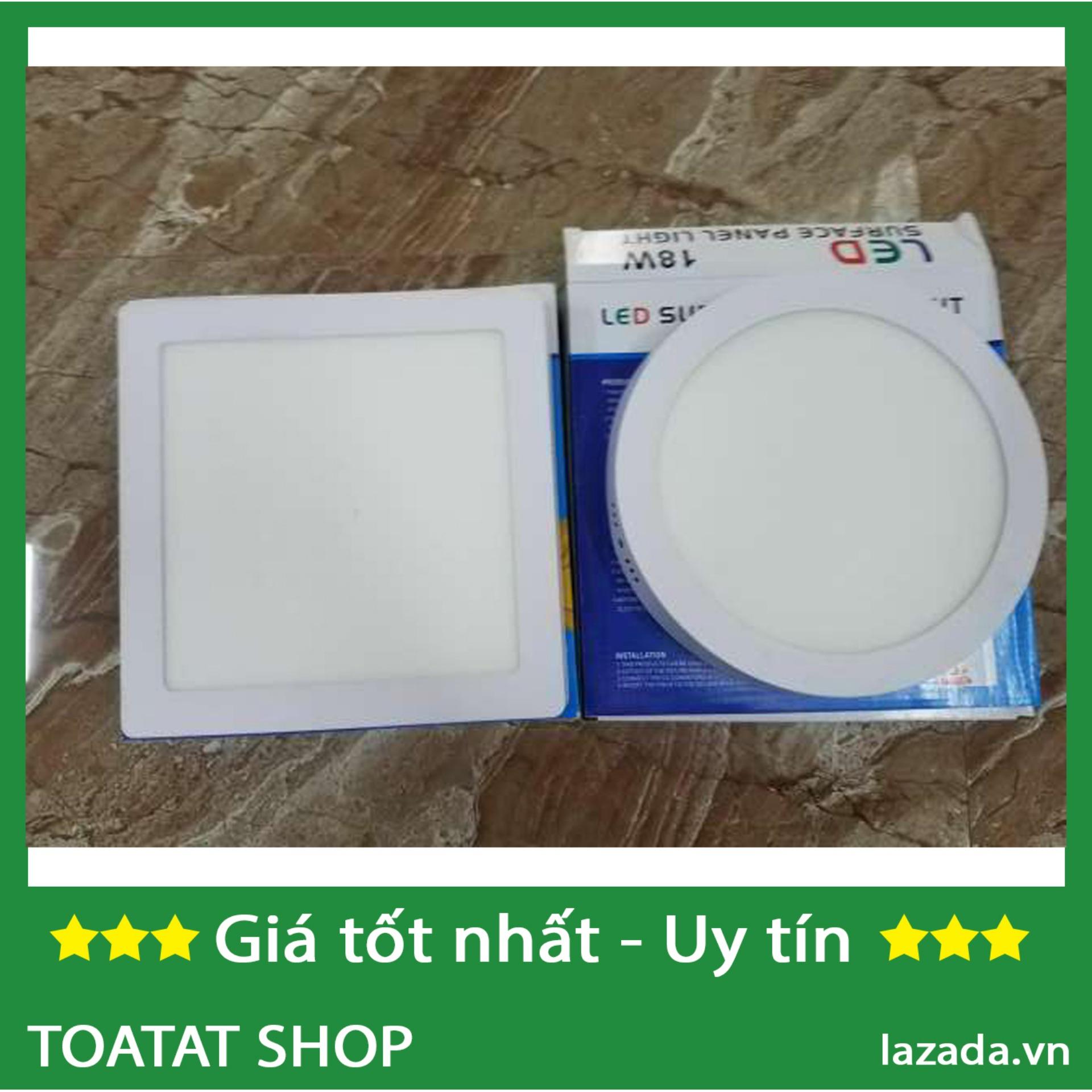 Đèn Led Ốp Trần nổi 12w Tròn hoặc Vuông. Điện thế : 220V Công suất : 12w Kích thước: 2230 x 32 mm Ánh sáng : trắng Nhiệt độ màu : 3000k-6500k Bảo hành 1 năm