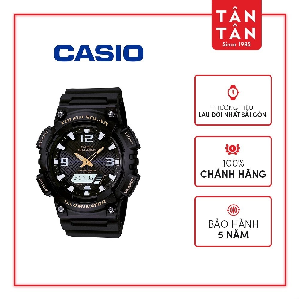 Đồng hồ casio nam aq-s810w-1bvdf - tân tân watch