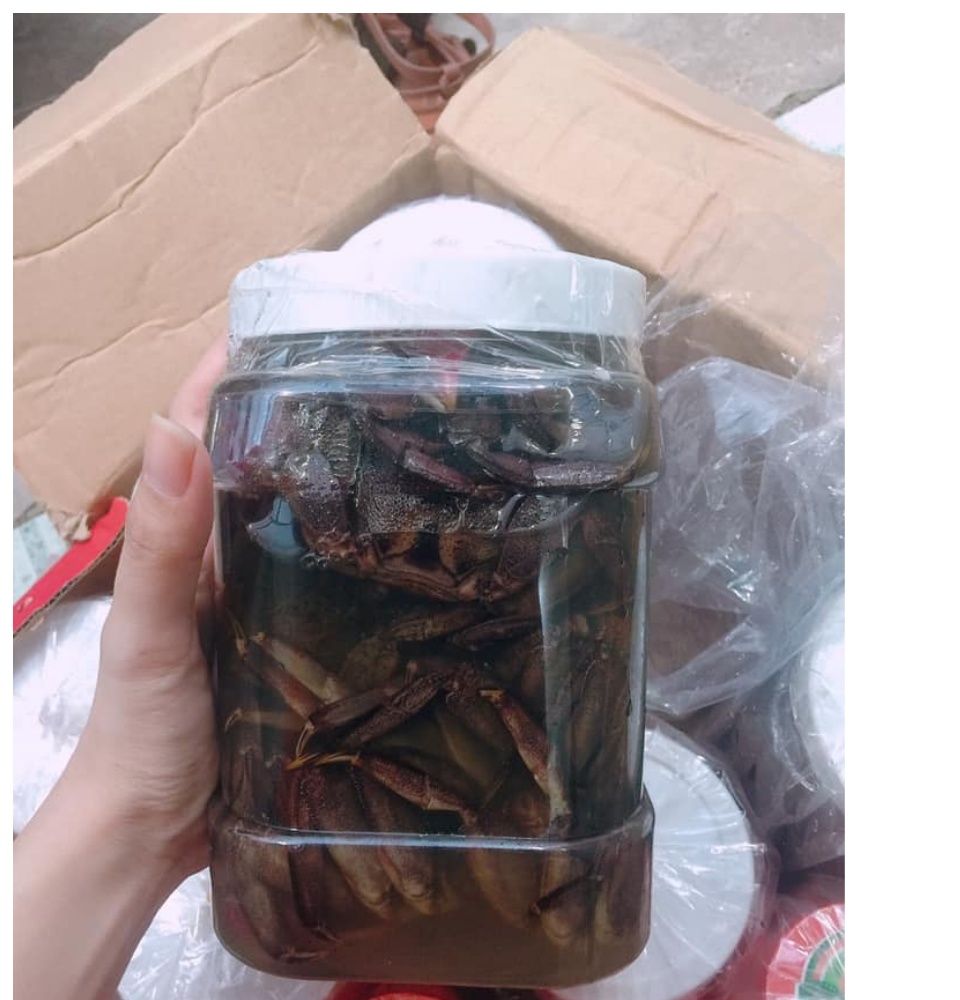 Ba Khía muối Cà Mau (còn nguyên con)