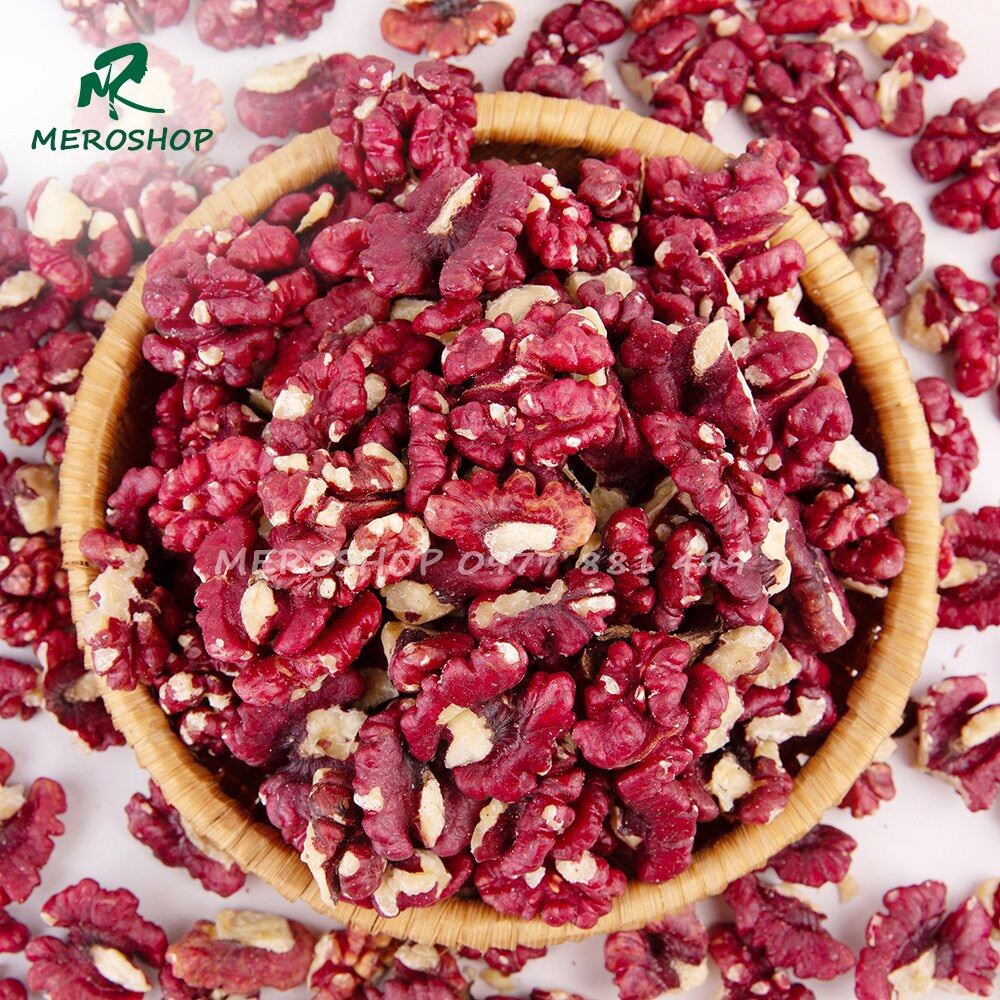 250gram nhân óc chó đỏ mỹ shop mẹ rô