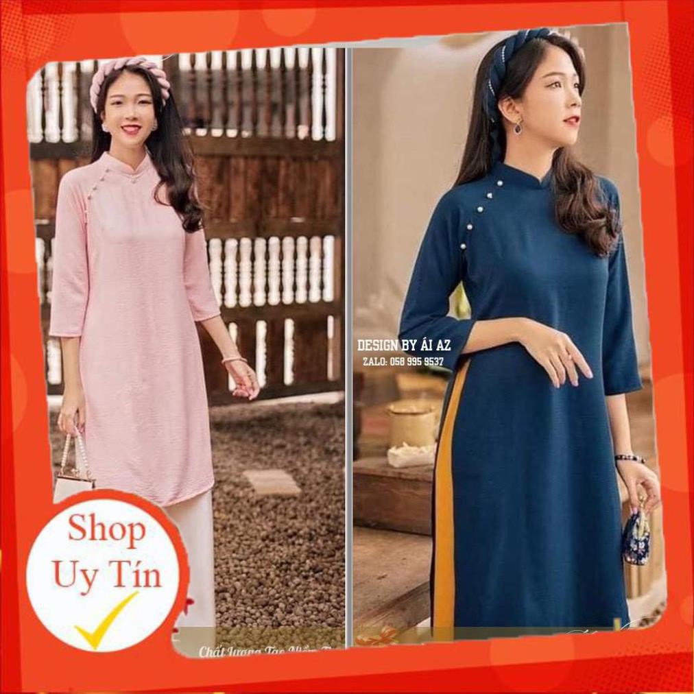 Áo Dài May Sẵn Cách Tân_áo dài đẹp giá tại xưởng LỤA TÂY THI TRƠN