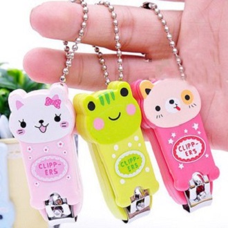 Bấm móng tay hình thú dễ thương, móc khóa bấm móng tay