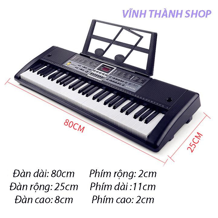 Đàn Piano Đàn Điện Đàn Organ Electronic Keyboard Đàn 61 phím kèm phụ kiện đầy đủ