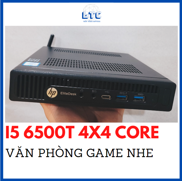 Máy tính mini pc hp 800 g2 65w/600 g2 cpu g4400t kéo 4k chạy văn phòng học online/cpu i5 6500t 4x4 core/máy tính học online/máy tv box/máy văn phòng làm việc