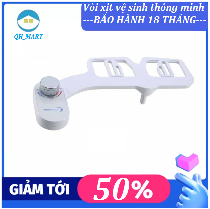 Vòi xịt rửa vệ sinh thông minh Smart Bidet, Vòi xịt rửa vệ sinh tự động, nắp bồn cầu thông minh siêu bền bảo hành 18 tháng