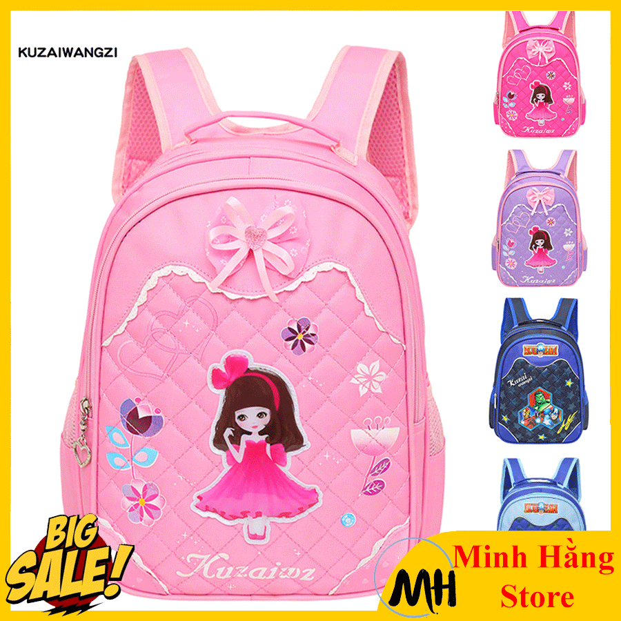 Cặp học sinh tiểu học - Balo học sinh tiểu học cho bé trai, bé gái siêu nhẹ, chống thấm nước kiểu dáng cao cấp. balo học sinh cấp 1