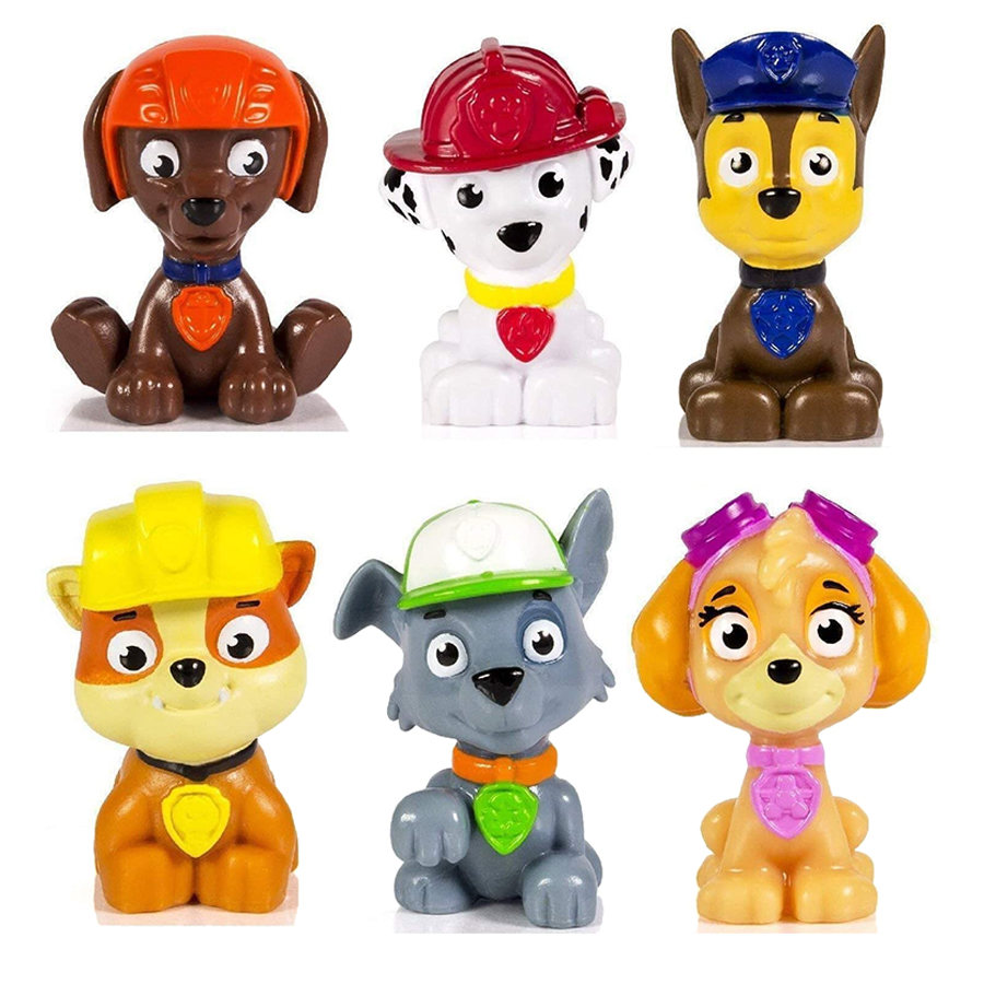 [HCM]Bộ 08 mô hình biệt đội chó cứu hộ Paw Patrol (cao 8 cm) chất liệu nhựa PVC sáng bóng phù hợp làm đồ chơi quà tặng trang trí sinh nhật