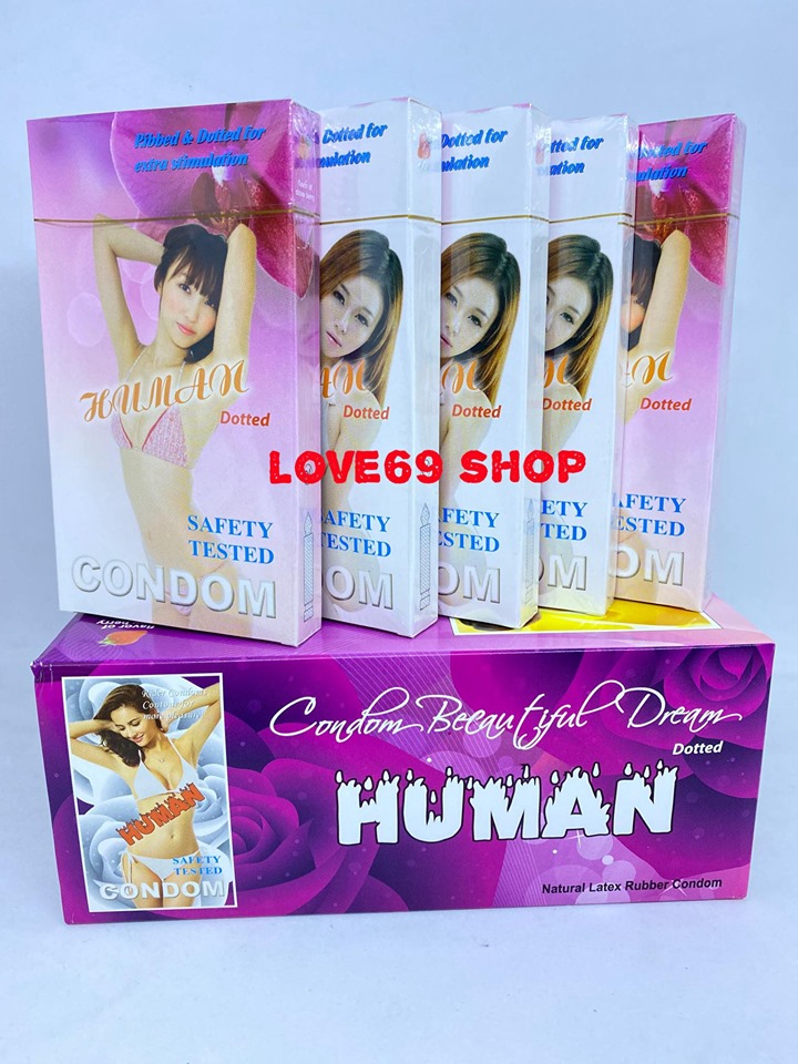Bộ 50 Bao cao su OK Human Siêu Mỏng cho cảm giác thăng hoa