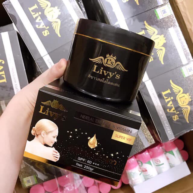 Kem body livy's đen thái lan chính hãng