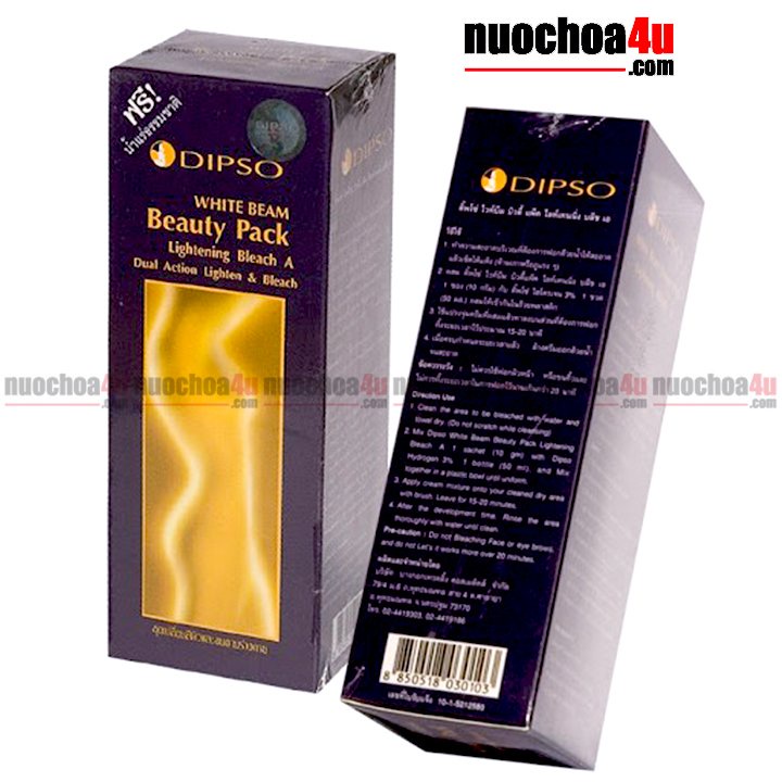 Kem tắm trắng da toàn thân thái lan dipso - beauty pack white beam 90ml