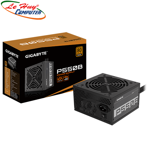 Bộ nguồn máy tính Gigabyte P550B 550W 80 PLUS Bronze Chính Hãng