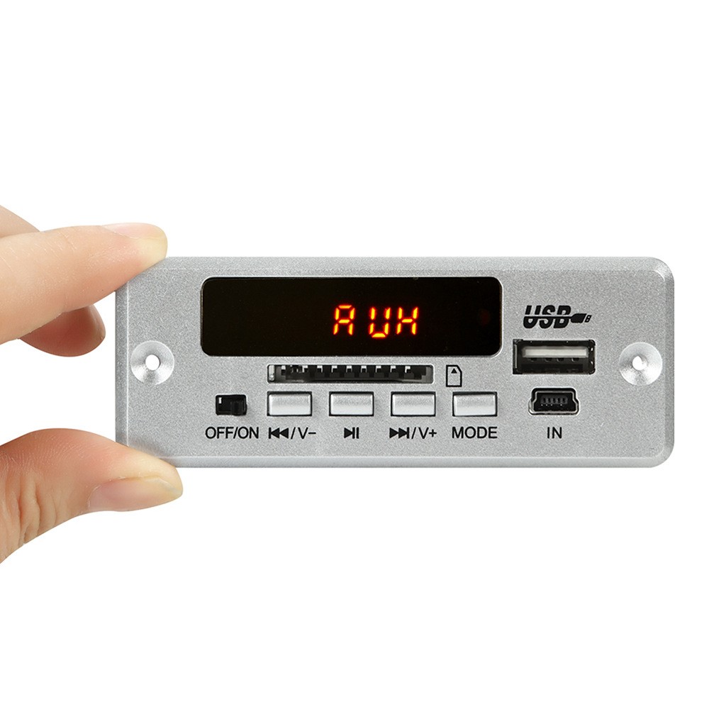 Mạch mp3 usb tf aux bluetooth 5.0 fm 5v - 12v dc