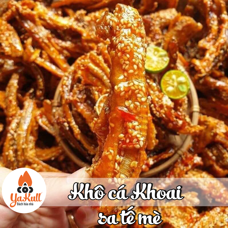 Khô cá khoai sate mè | 100g đến 600g - loại siêu ngon |
