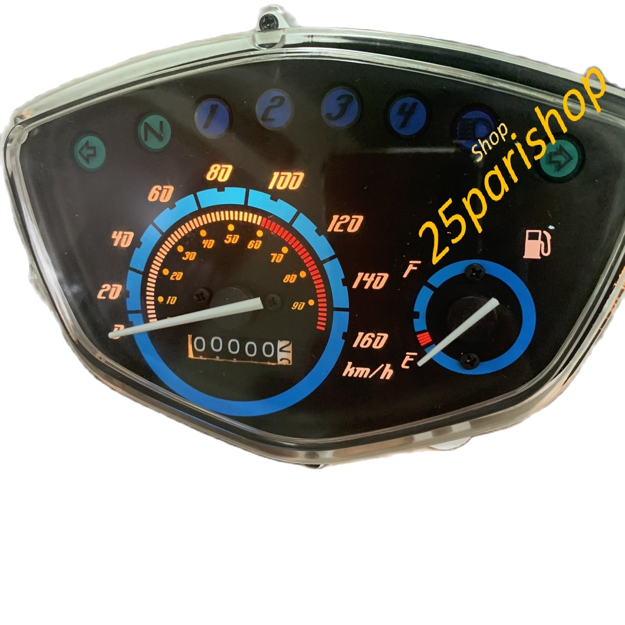 Đồng hồ điện tử Sirius  Ex10   Báo xăng chính xác  Báo tốc độ chuẩn   Lắp đặt như zin  Nền led 7 màu  Đồng hồ sirius 