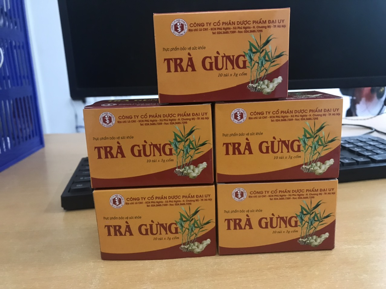 Trà gừng - đại uy