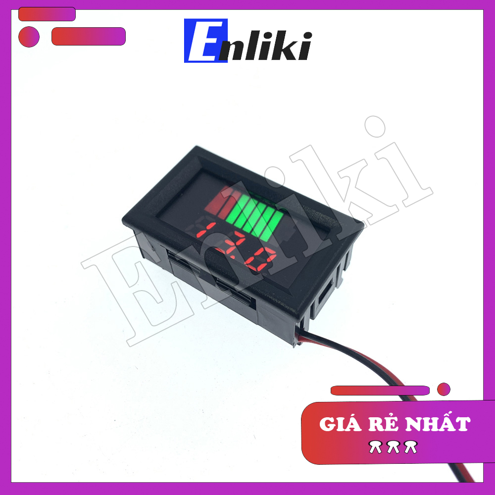 Modul đo điện áp + dung lượng acquy 12V