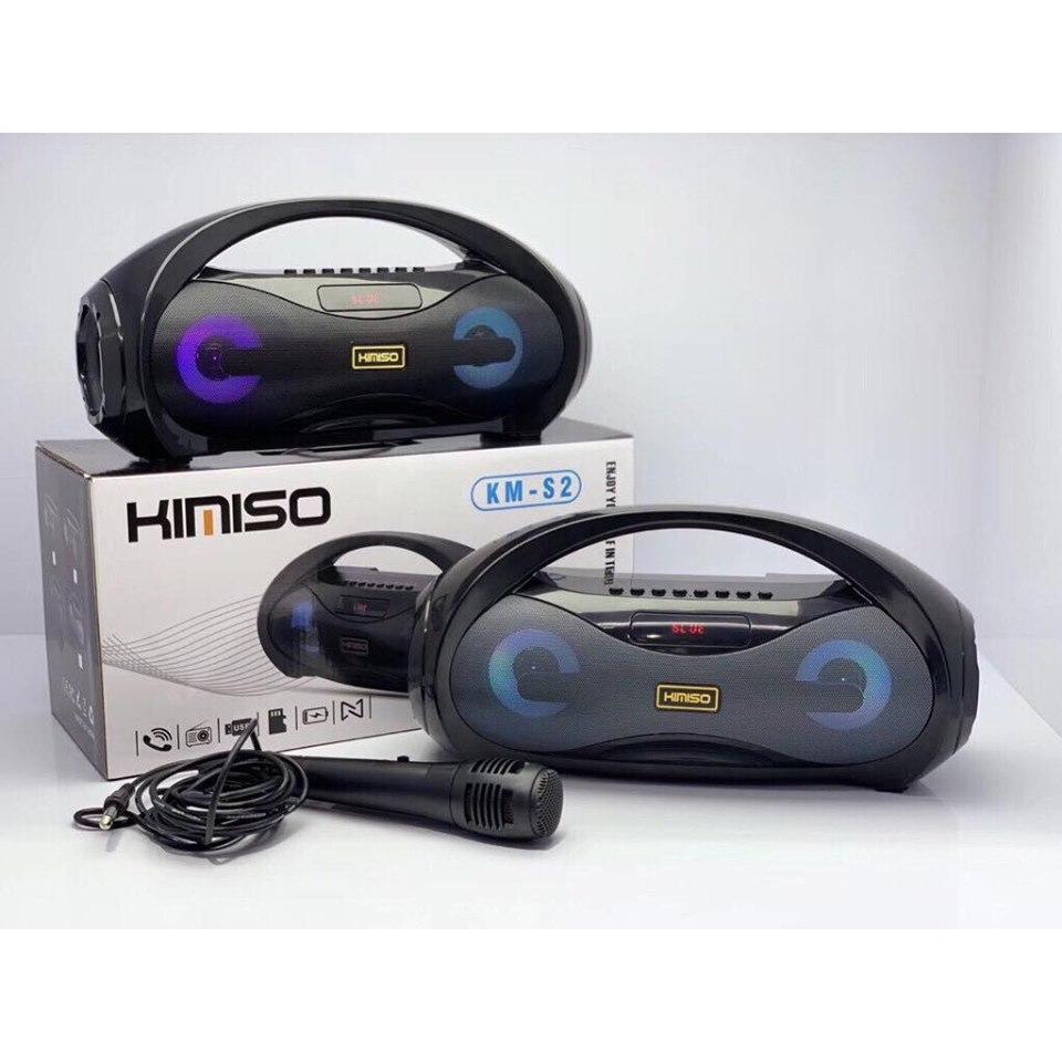 Loa Bluetooth Kimiso KM-S2 Hát Karaoke Tiện Lợi Dễ di chuyển Dễ cài đặt