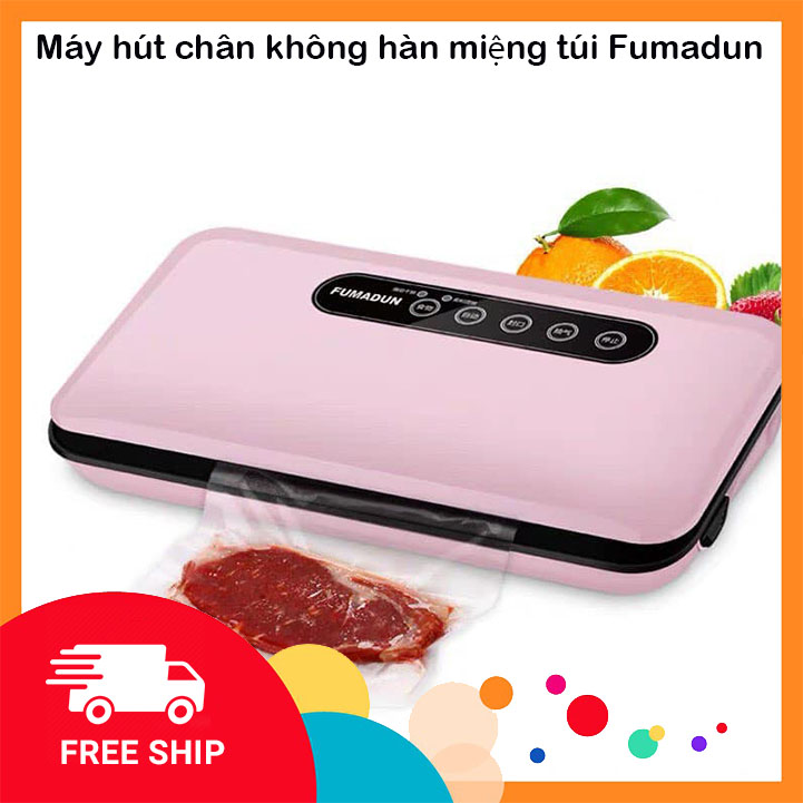 Máy hút chân không hàn miệng túi Fumadun Máy hút chân không bảo quản thực phẩm cao cấp an toàn và hiệu quả kết hợp hút chân không và hàn miệng túi tiện lợi