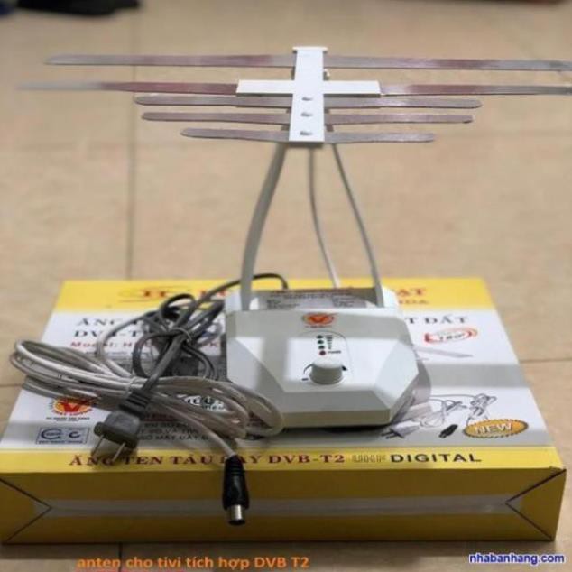 Ăng-ten tv kỹ thuật số trong nhà dùng cho tivi tích hợp dvbt2 và đầu thu kỹ thuật số t2 tb105 kd chính hãng honjianda