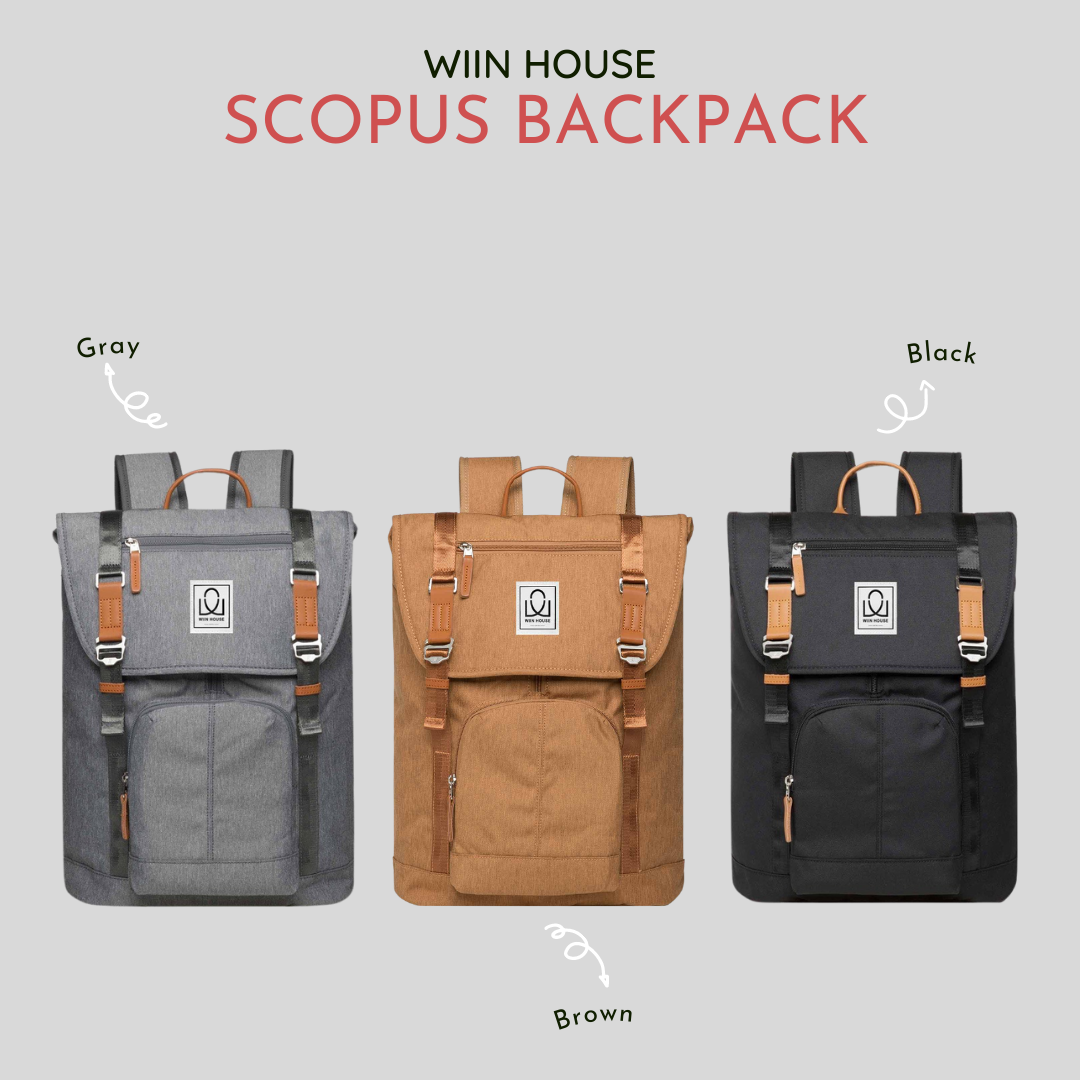 (NEW) Balo Laptop Wiin House x Scopus