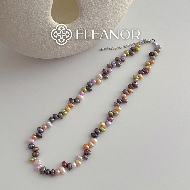 Dây chuyền nữ ngọc trai nhân tạo Eleanor Accessories vòng cổ dạng chuỗi