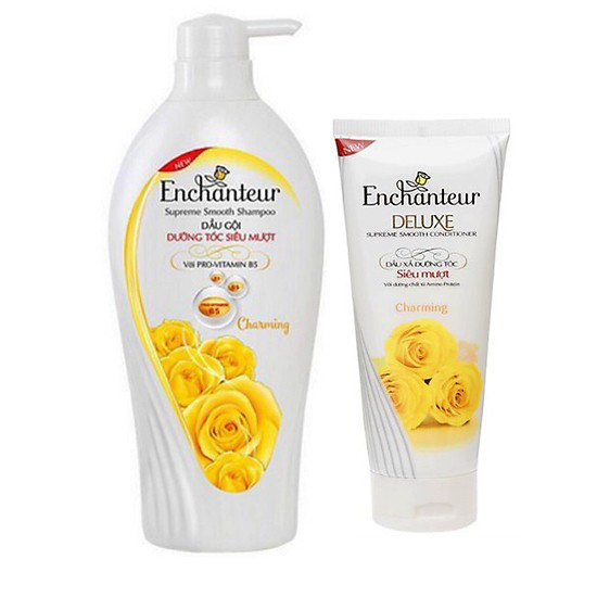 Combo dầu gội - dầu xả enchanteur 650g - 180 g