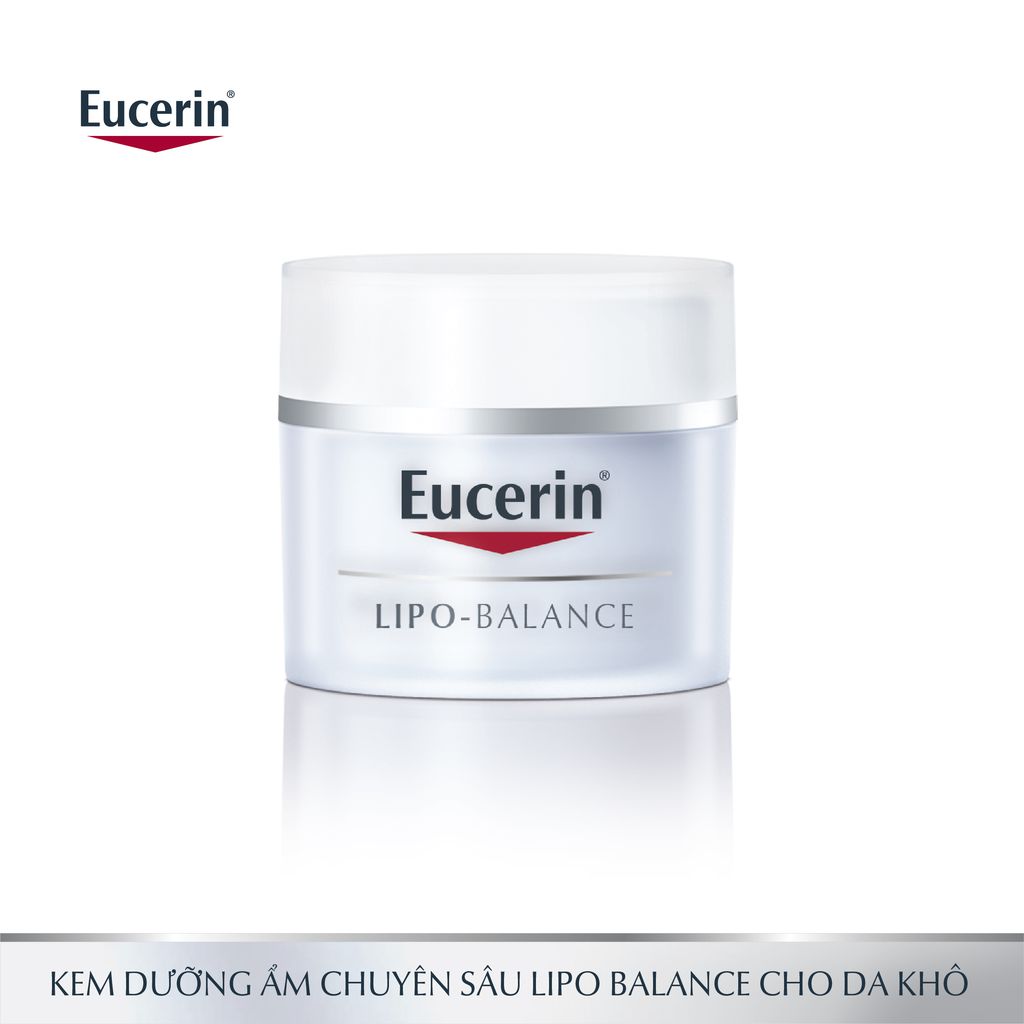[HCM]Kem Dưỡng cho Da Khô Nhạy Cảm Eucerin Lipo Balance Intensive Nourishing (50 ml)