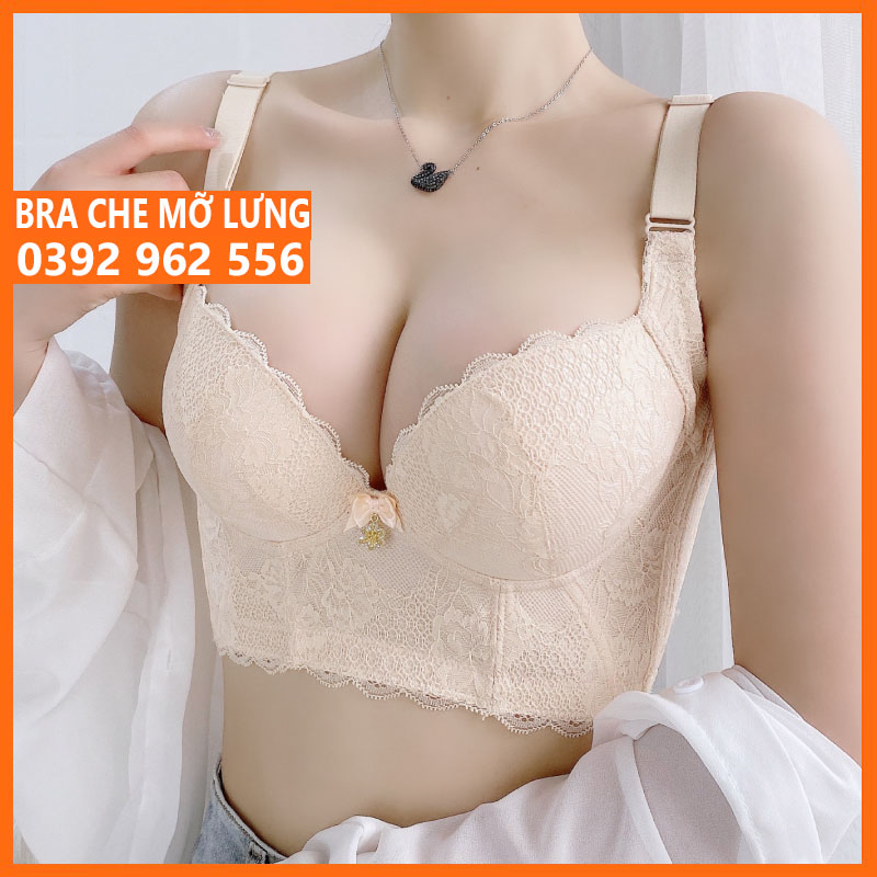 Bra corset cao cấp che ngấn mỡ lưng , không gọng mềm mịn thoải mái
