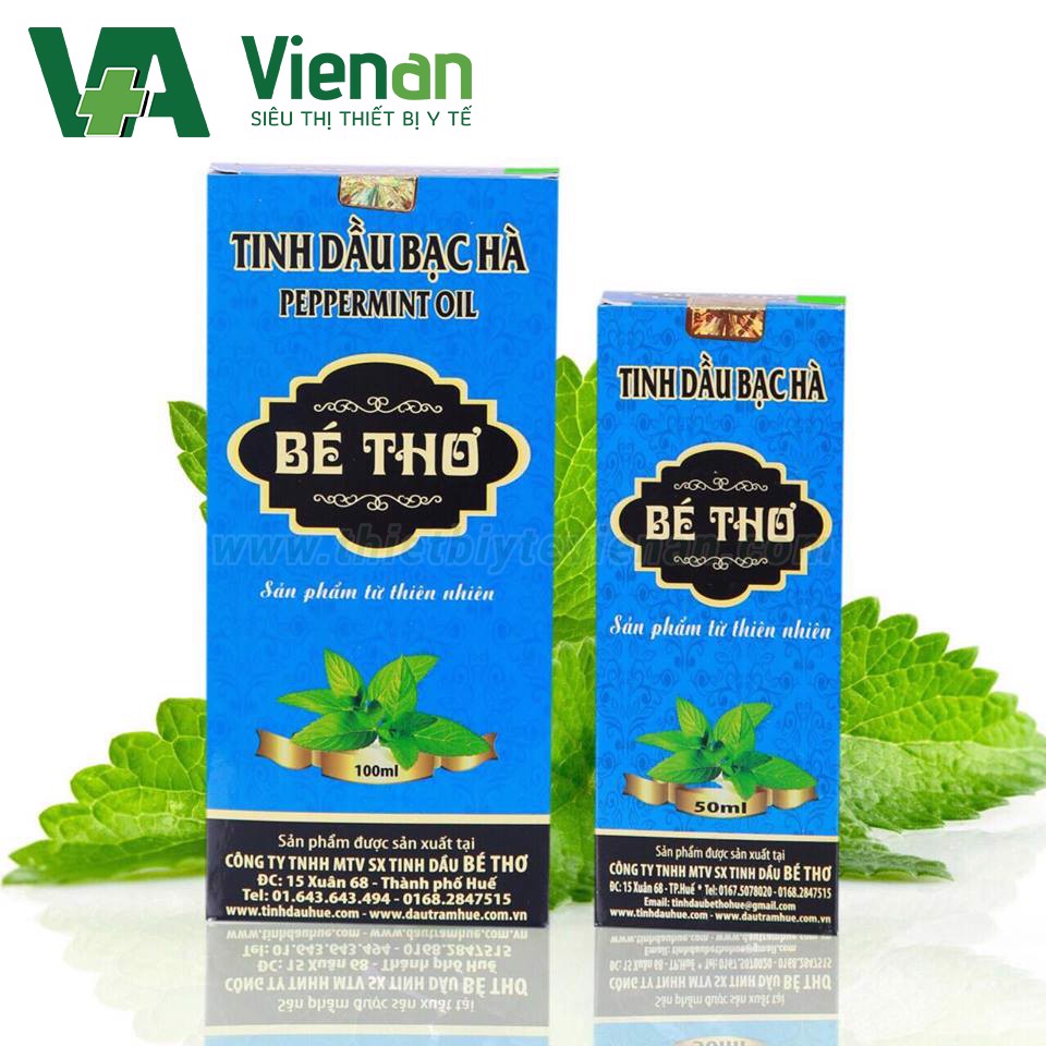 Tinh dầu bạc hà bé thơ 100ml