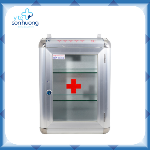 Tủ Y Tế Gia Đình - Tủ Y Tế  Nhôm Kính Treo Tường size 40 x 30 x 15cm