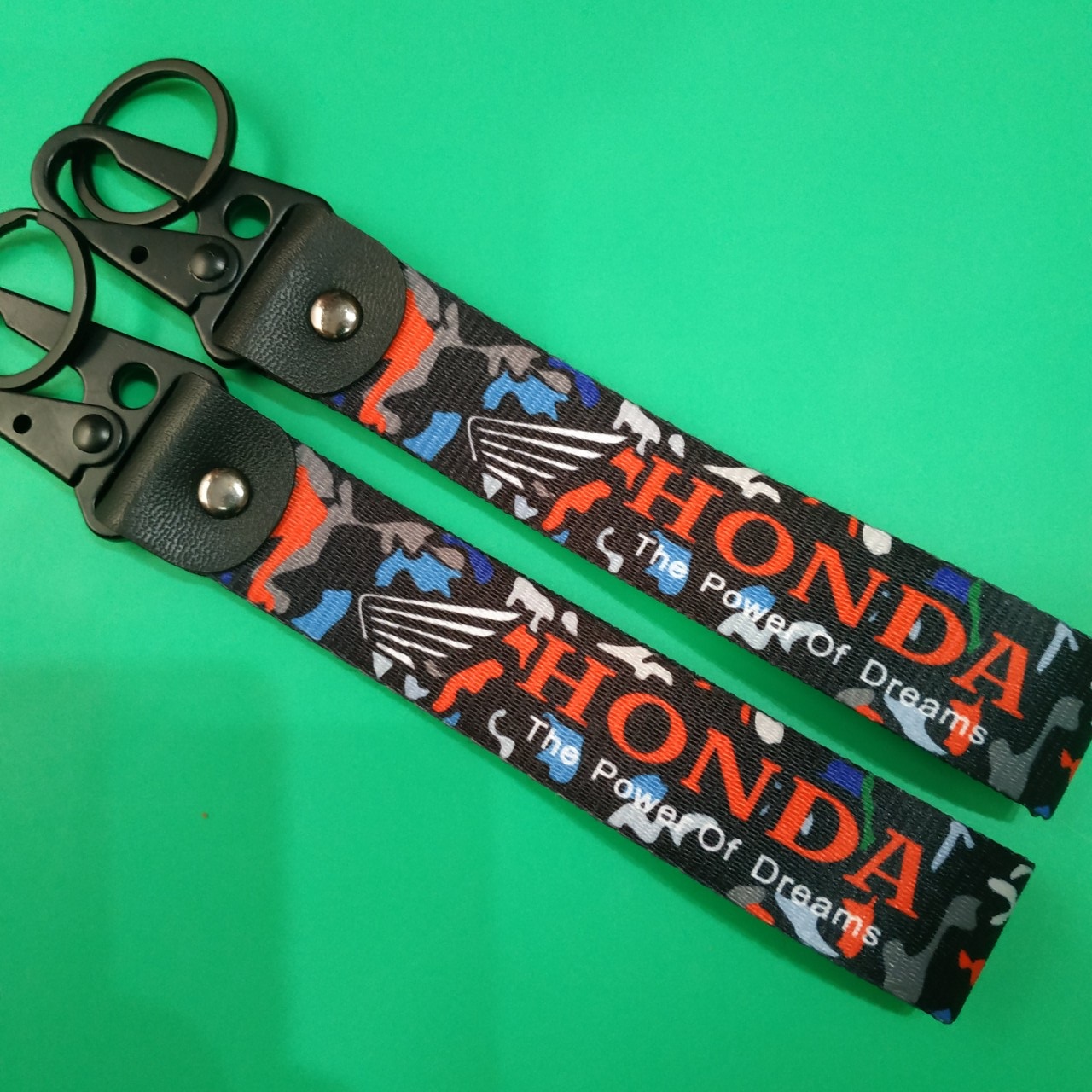 [Mới]Móc chìa khóa vải 19x2.5cm Honda Suzuki Yamaha Akrapovic Ohlin tổng hợp