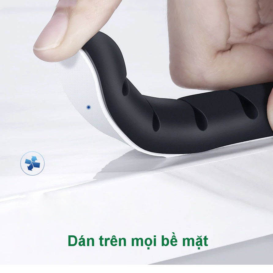 Giá đỡ kẹp dây sạc điện thoại, dây âm thanh, dây cáp mạng... 4 khe cài và 7 khe cài UGREEN LP114 Giá đỡ kẹp dây sạc điện thoại, dây âm thanh, dây cáp mạng... 4 khe cài và 7 khe cài UGREEN LP114