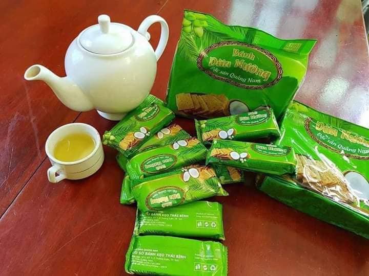 Combo 5 Gói bánh dừa nướng đặc sản Quảng Nam