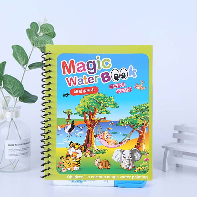 Tranh tô màu, tranh nước ma thuật cho bé