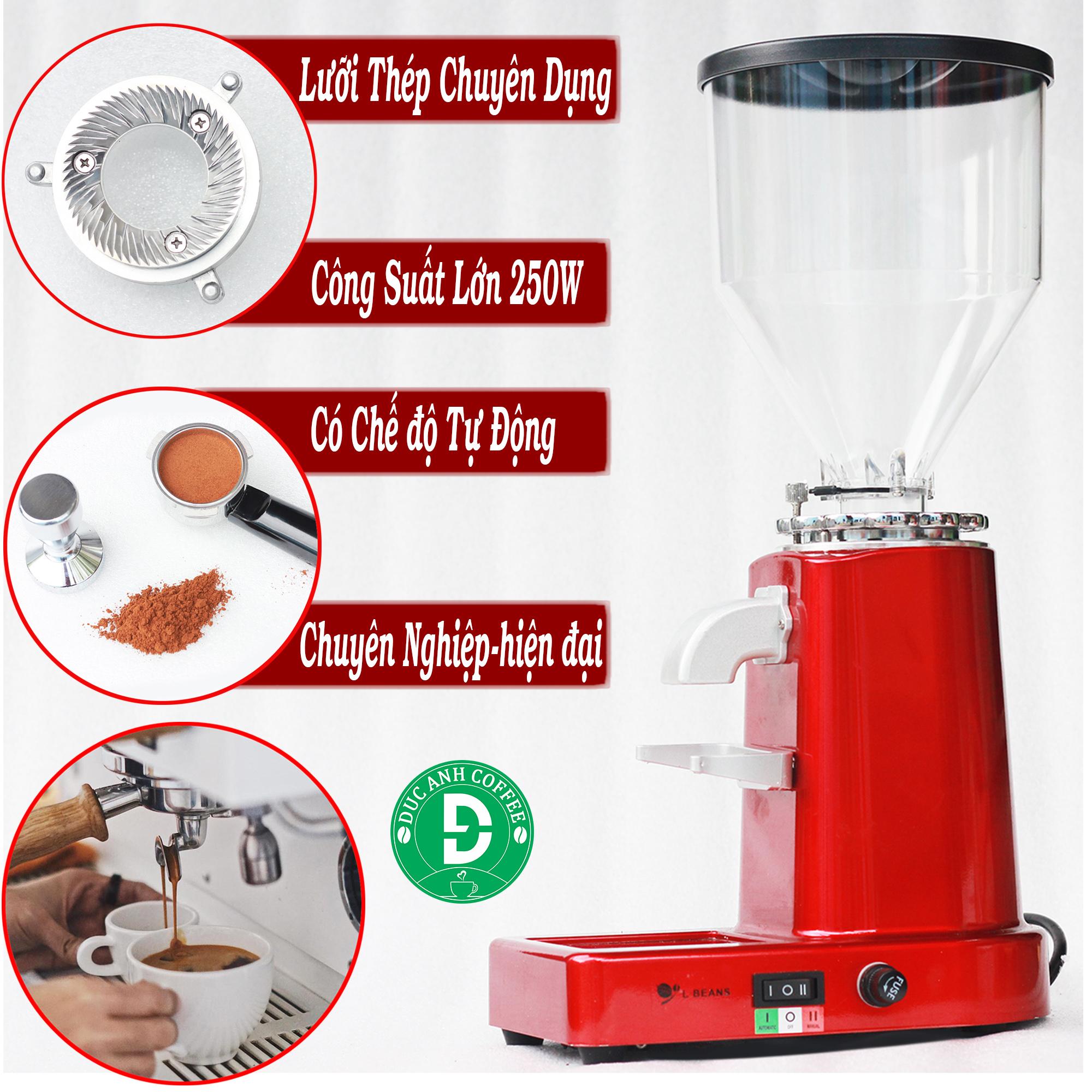 Máy xay cafe chuyên dụng cho quán - xay dùng pha máy - Thương hiệu L-BEANS 919L - Công suất 250W - sản phẩm được kiểm chứng - sản phẩm được công ty TNHH cà phê Đức Anh phân phối