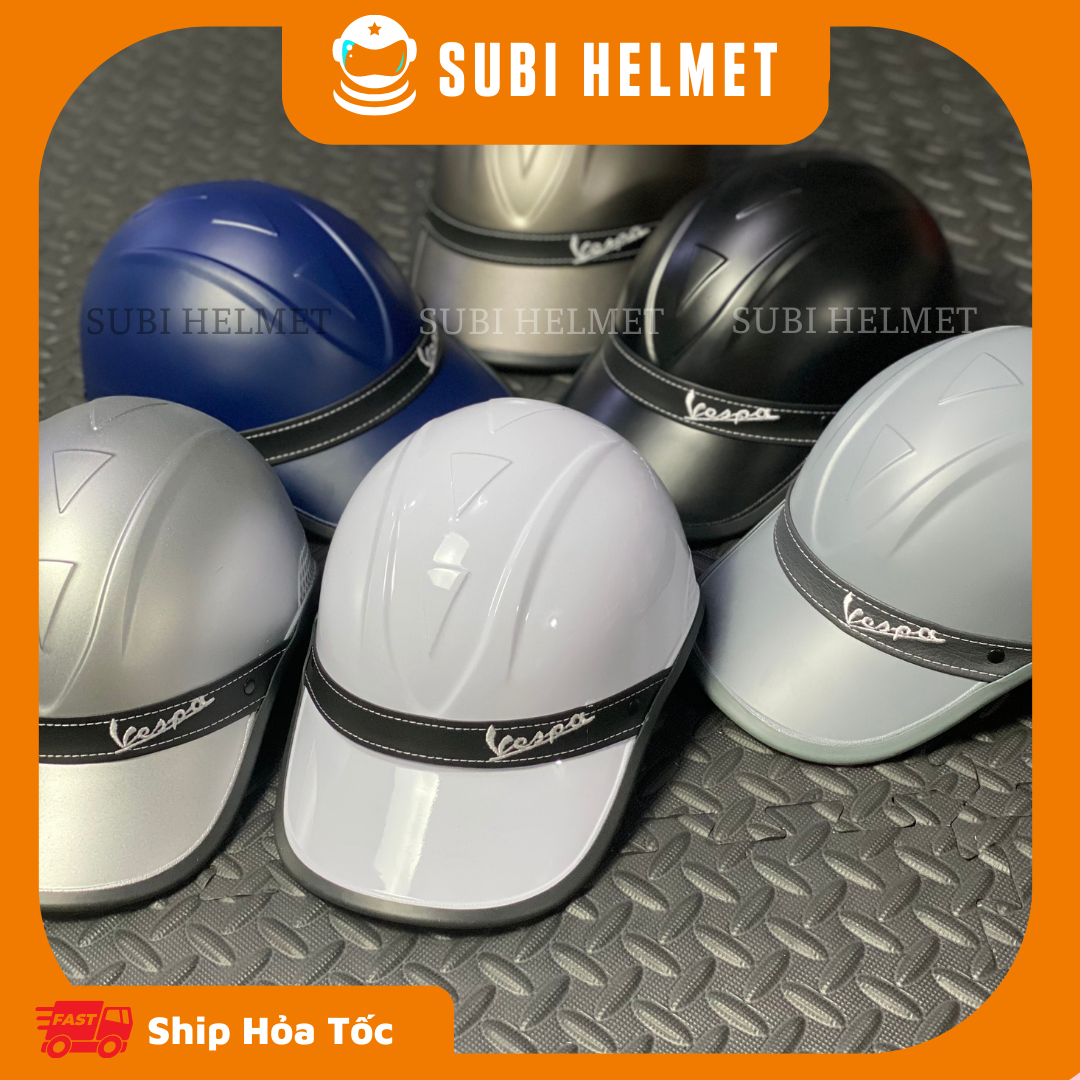 Mũ bảo hiểm Vespa Nam chính hãng , Nón bảo hiểm thời trang cao cấp
