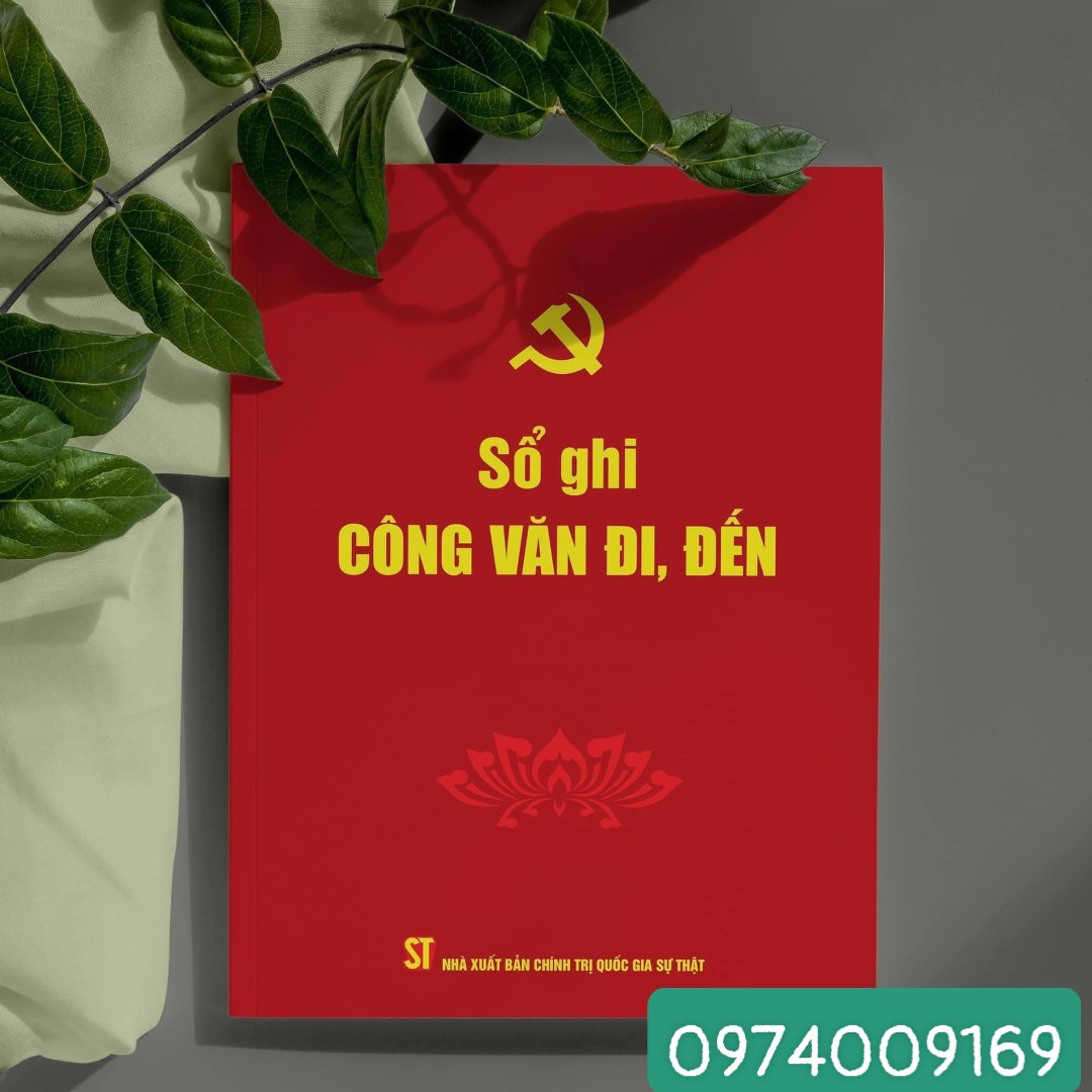 Sổ ghi công văn đi đến