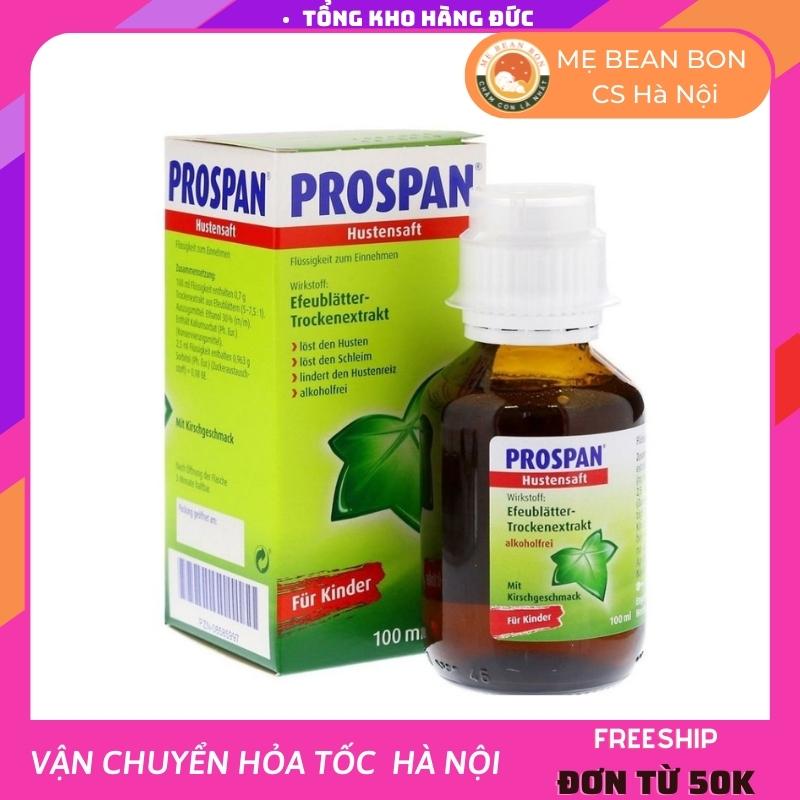 Siro ho Prospan của Đức 100ml long đờm cho bé từ 1 tháng tuổi hỗ trợ chống ho đau họng - mẹ bean bon