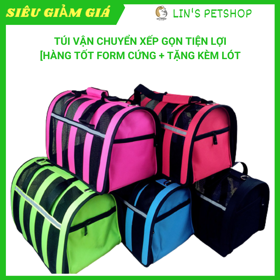 TÚI VẬN CHUYỂN CHÓ MÈO GẤP GỌN TIỆN LỢI