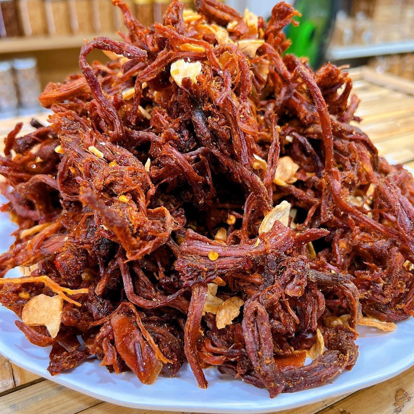 500gr khô heo cháy tỏi ớt đà nẵng - loại ngon