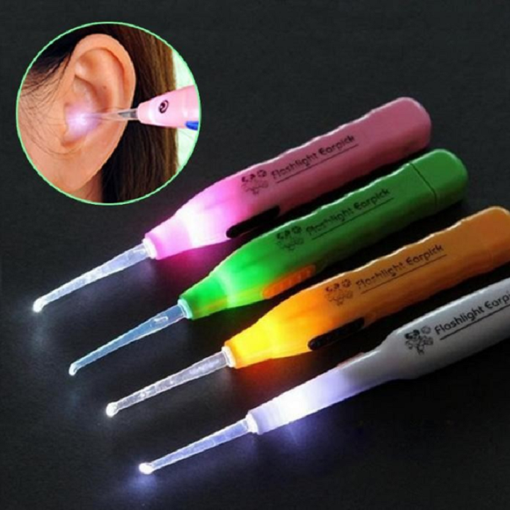 (HÀNG HOT) Dụng cụ lấy Ráy Tai Có Đèn Pin cao Cấp - Sử dụng dễ dàng an toàn cho mọi ngưòi, Đảm bảo vệ sinh sạch sẽ cho đôi tai của bạn 3
