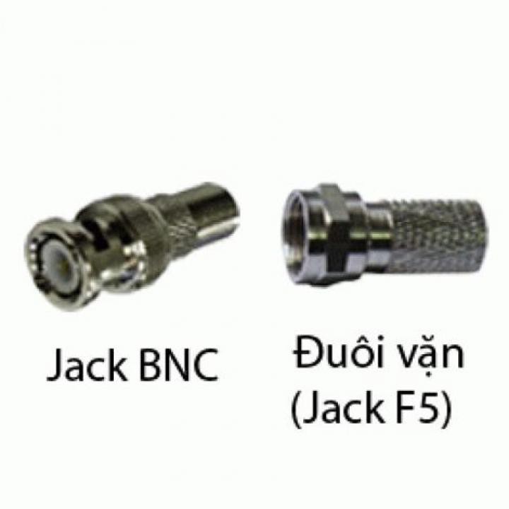 Bộ Jack BNC + F5 Chống nhiễu loại tốt chuyên dụng cho camera